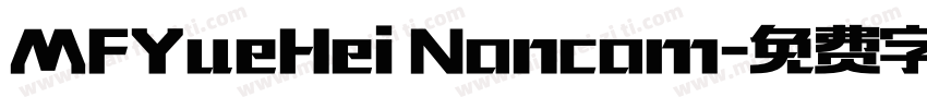 MFYueHei Noncom字体转换